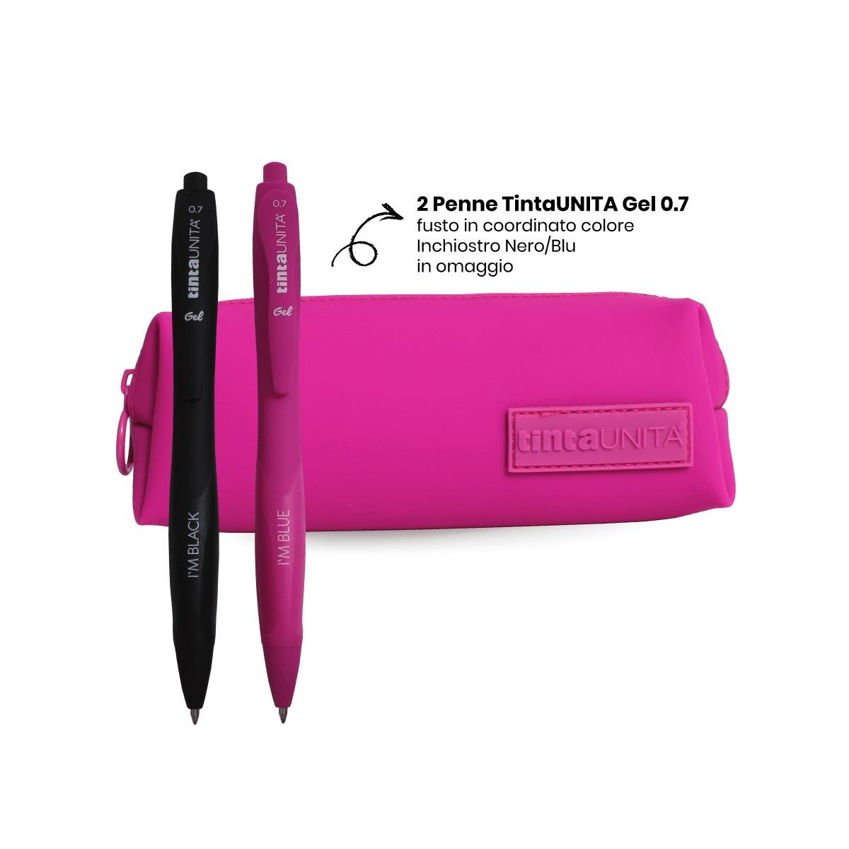 Bauletto con 2 penne i'm tintaunita gel 0,7 in silicone