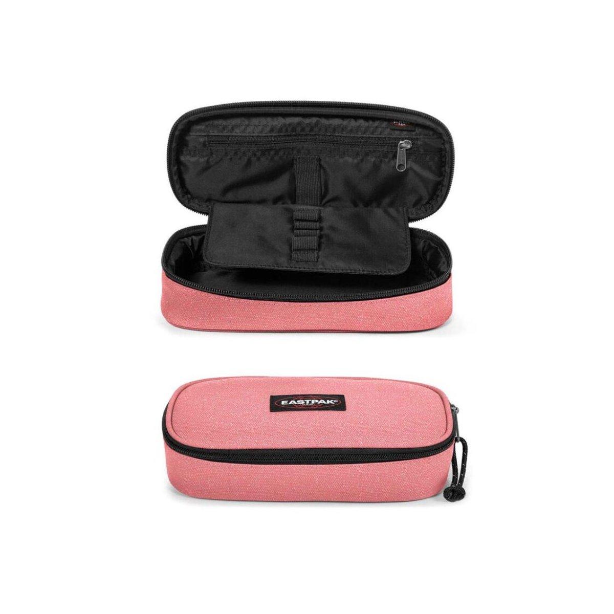 Eastpak astuccio oval single spark summer (rosa)