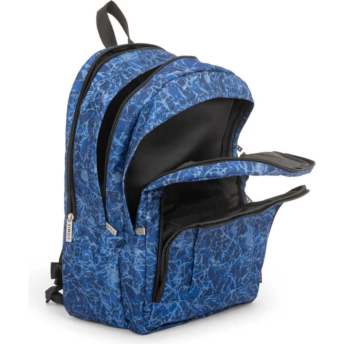 Zaino organizzato comix allover