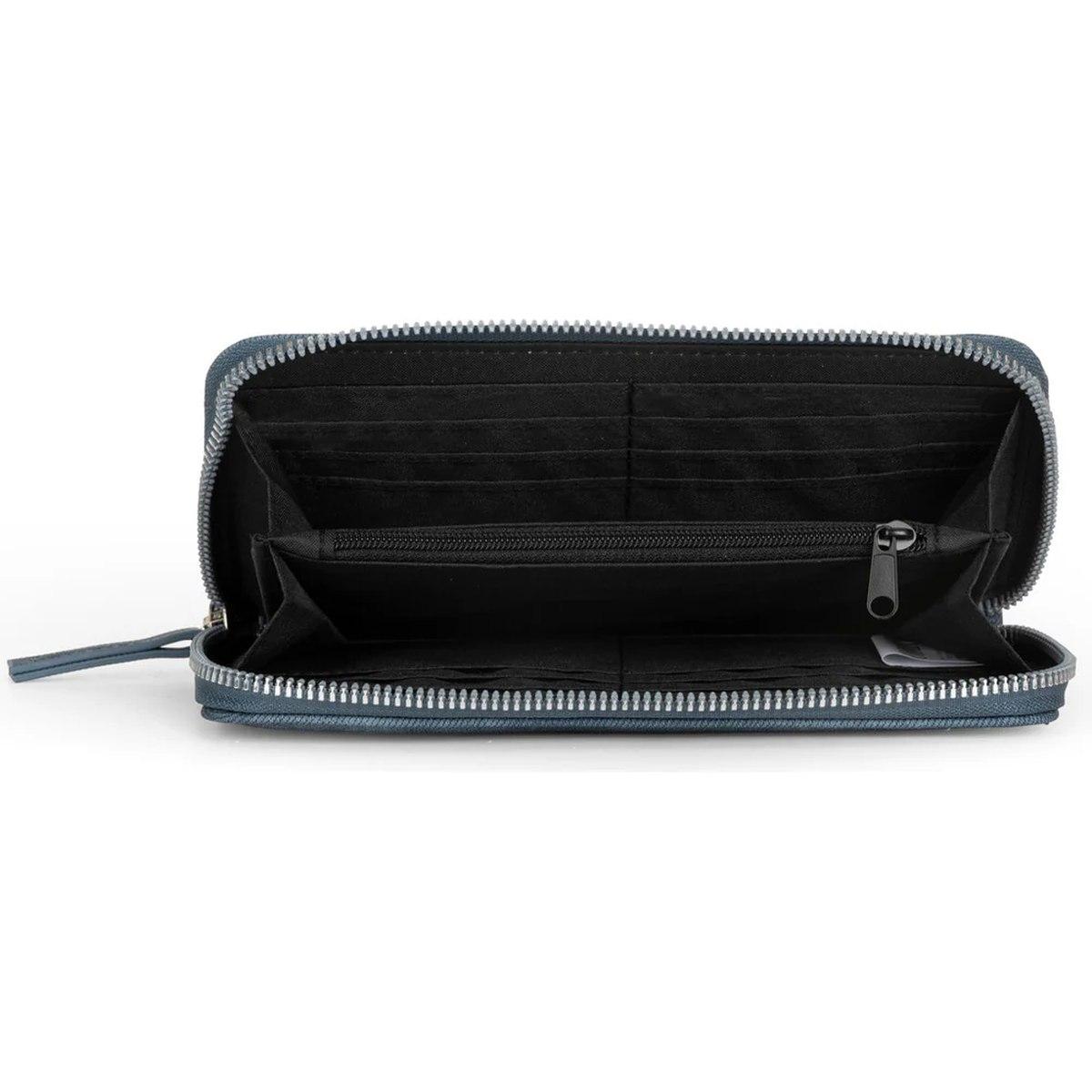 Portafoglio ziparound denim comix special