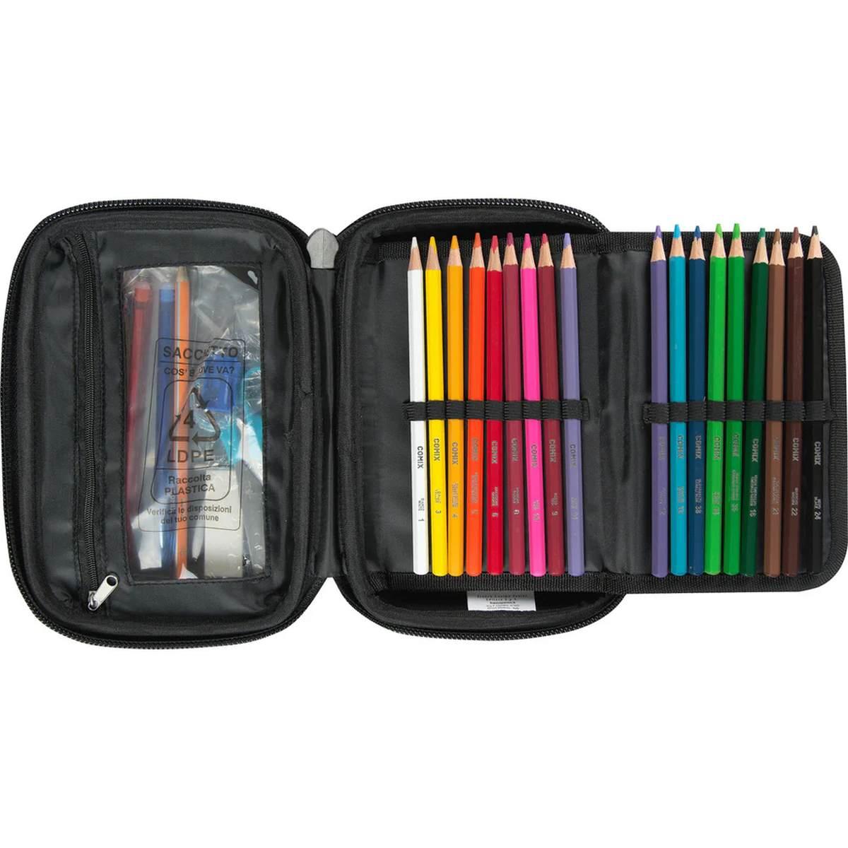 Astuccio corredo maxi zip comix flash