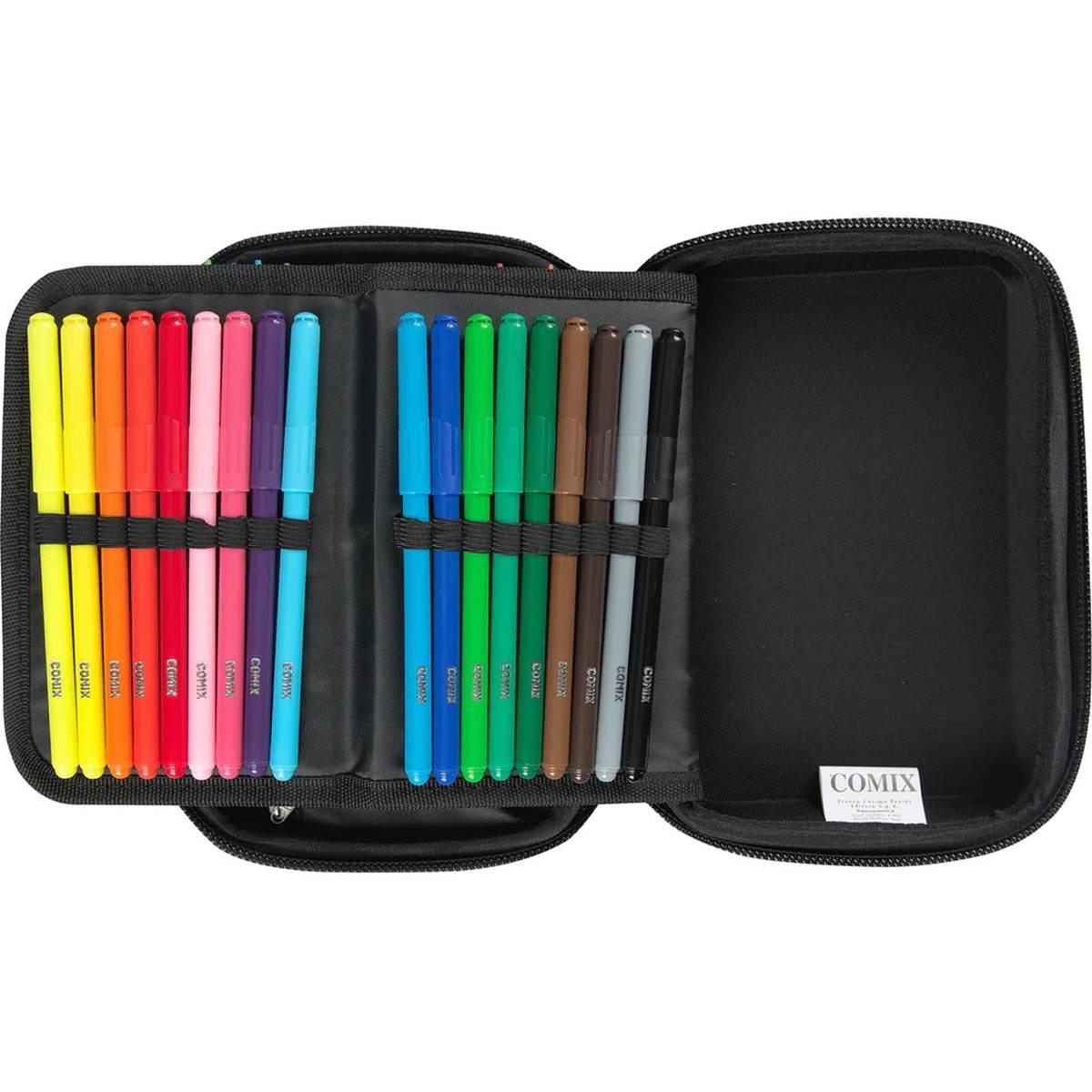 Astuccio corredo maxi zip comix flash