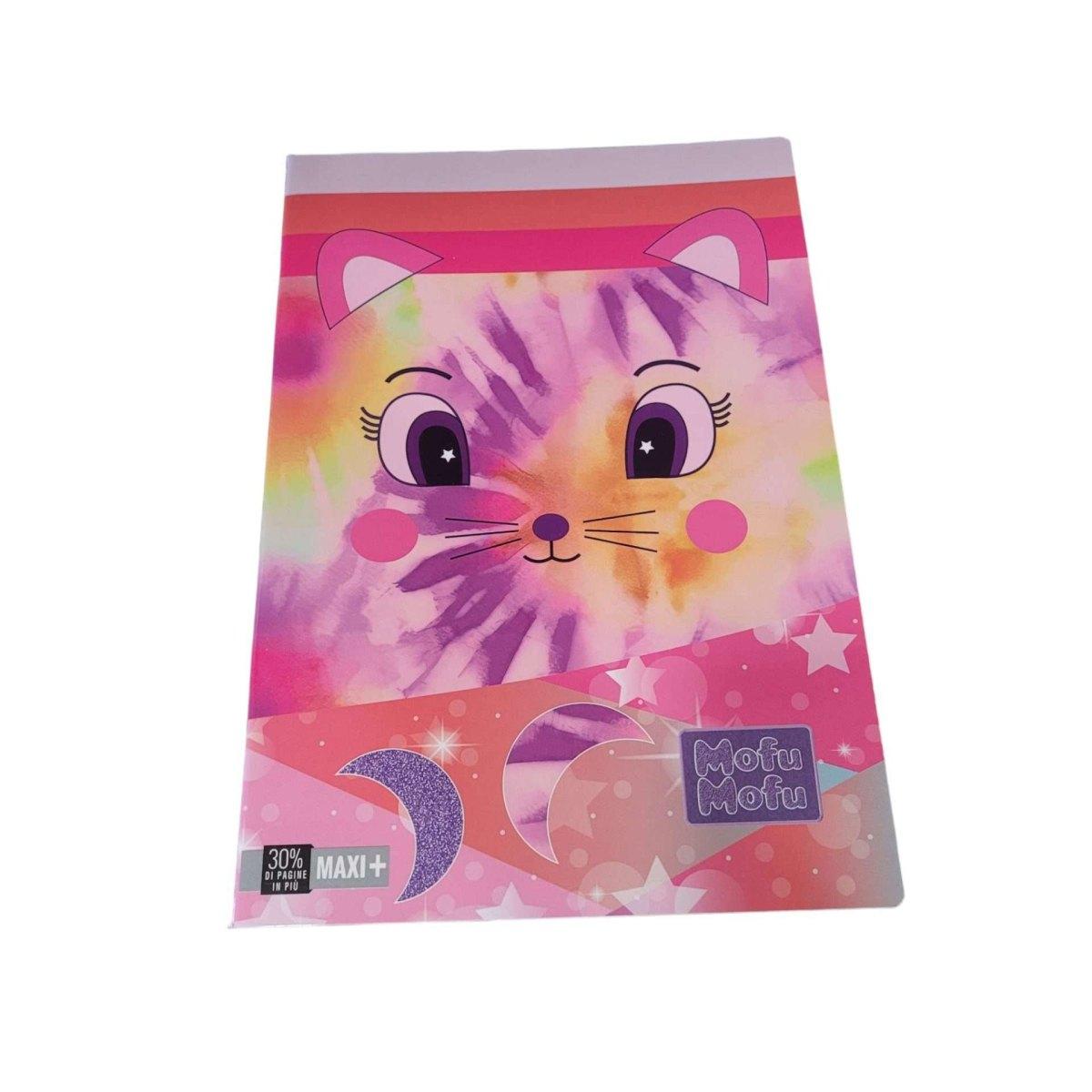 Maxi quaderno a4 +30% 100 gr mofumofu