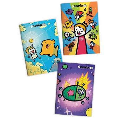 Maxi quaderno a4 +30% 100 gr scomix