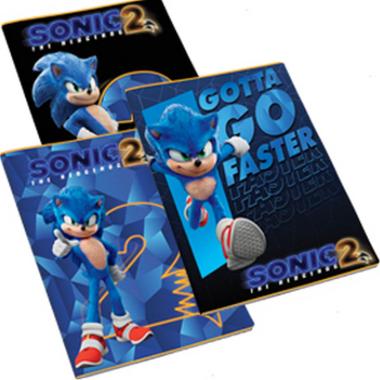 Maxi quaderno a4 sonic 2 - 100 gr - 100 pag