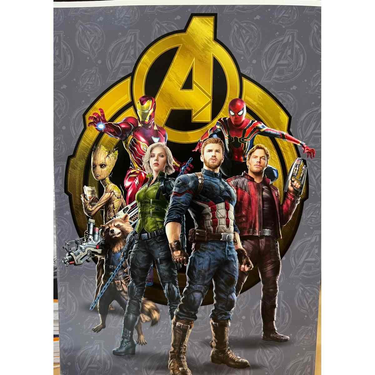 Maxi quaderno a4 avengers - 100 gr - 25+1 fg