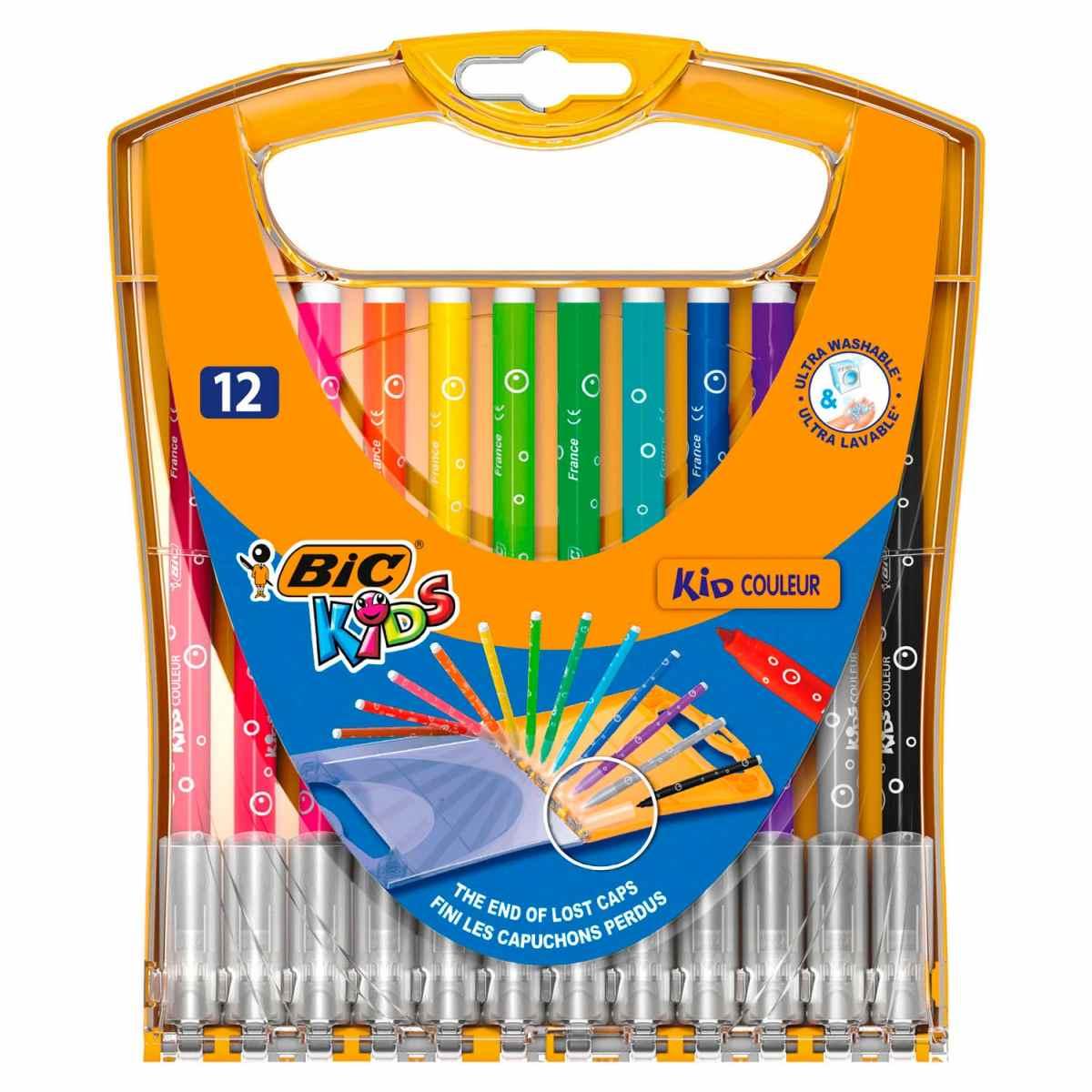 Bic kids - pennarelli punta fine - 12 pz