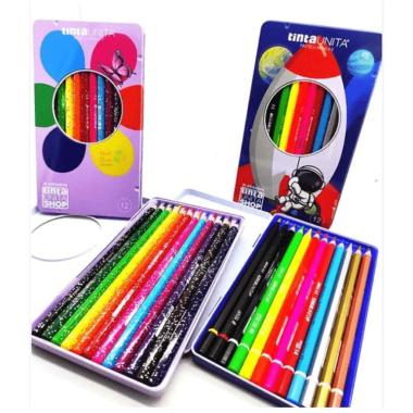 Tintaunita pastelli mina Ø 4.0 mm - scatala metallo 12 pz