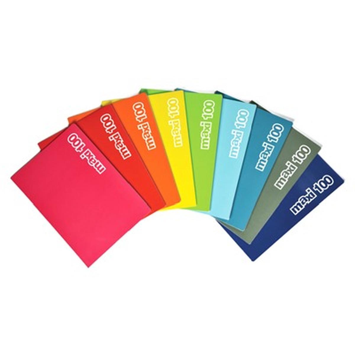 Favini quanderno maxi 100 a4 - 20+1 fg - monocolore