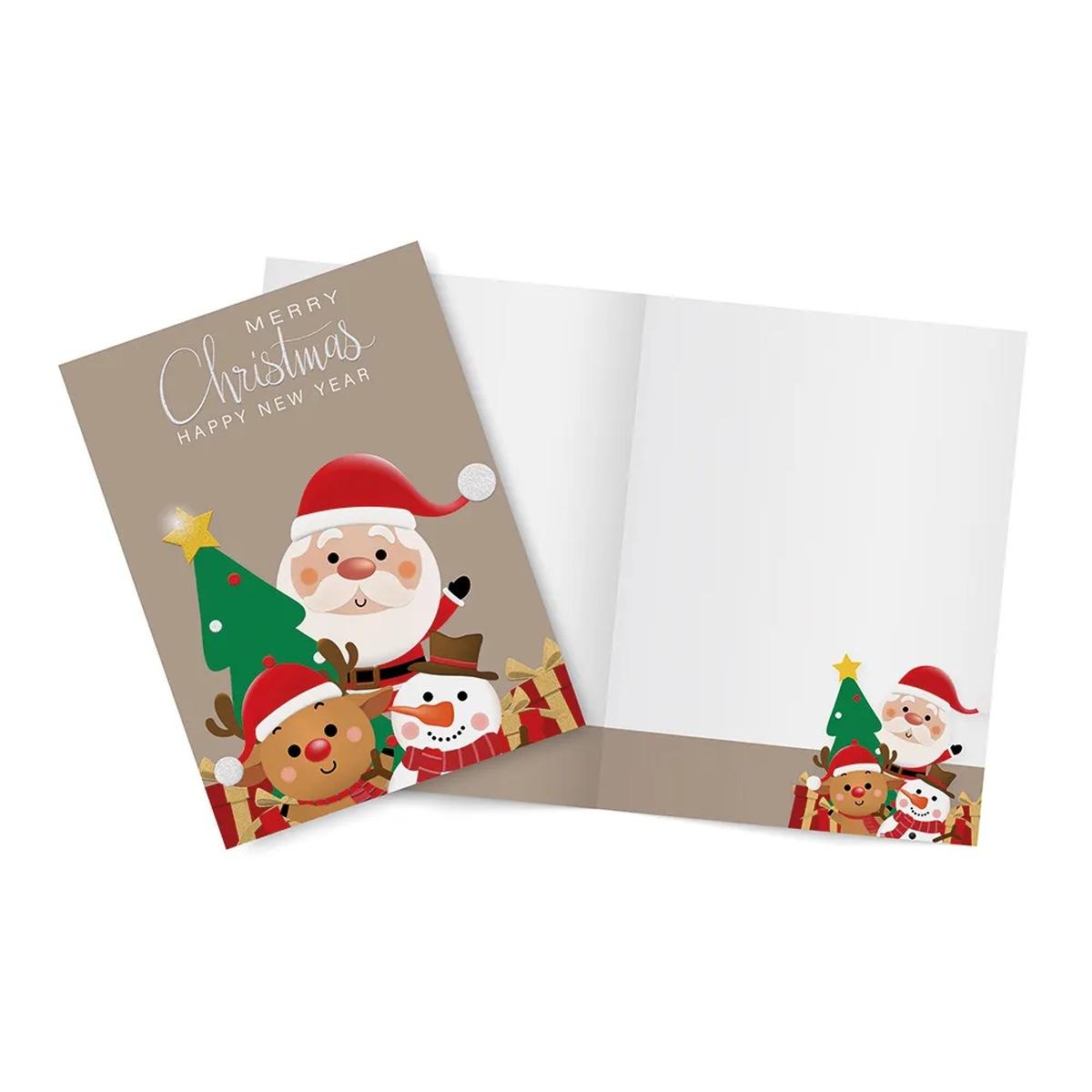 Biglietto di natale - 11,5 x 17 cm