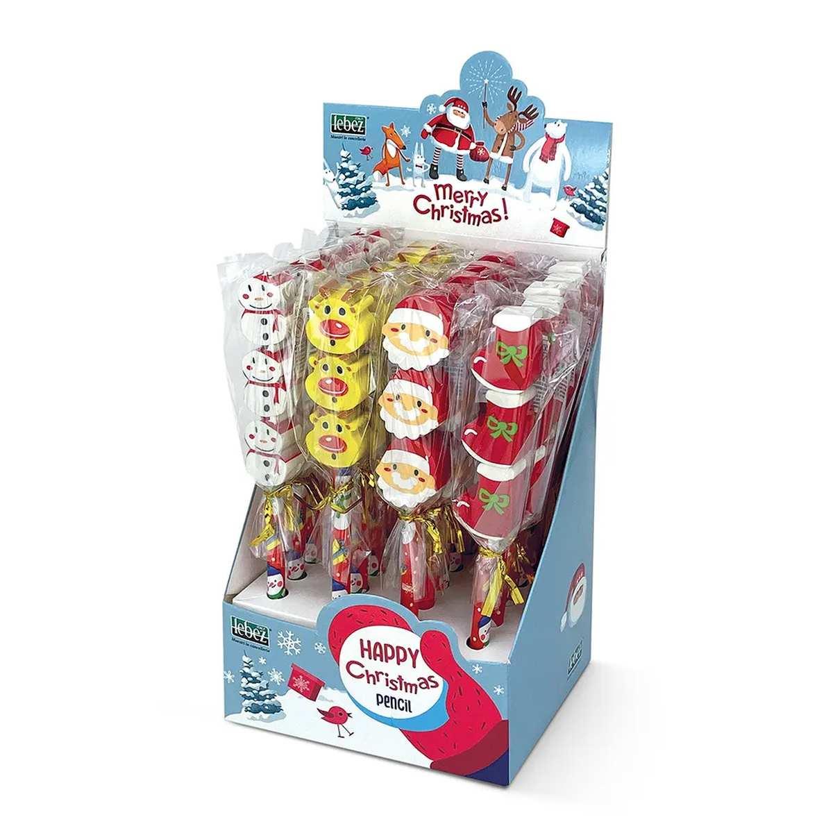 Matite christmas con top fantasia.