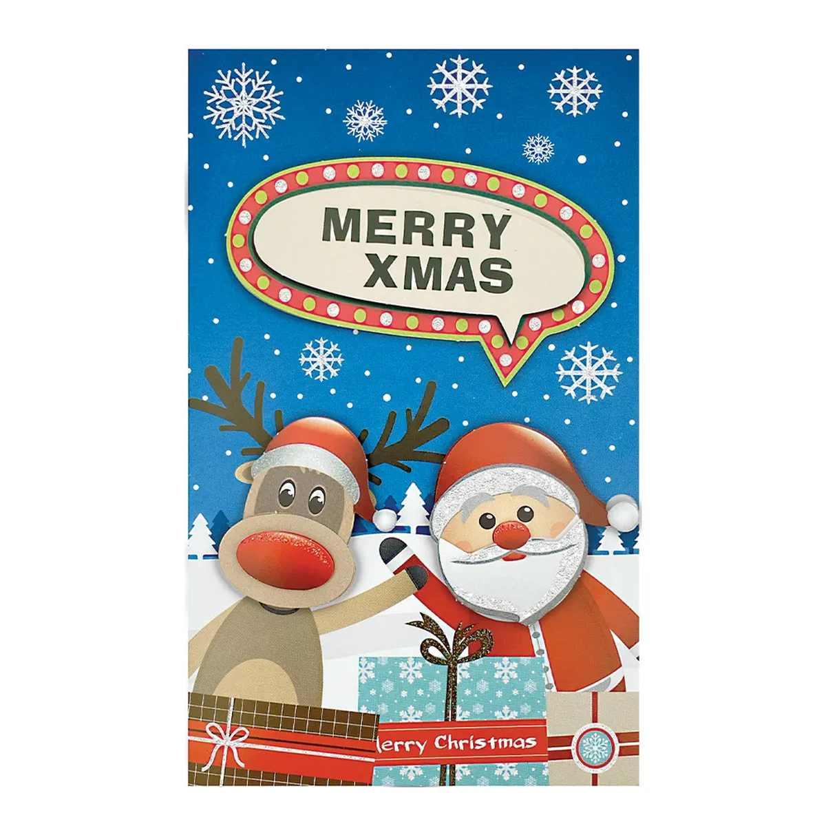 Biglietto christmas 3d