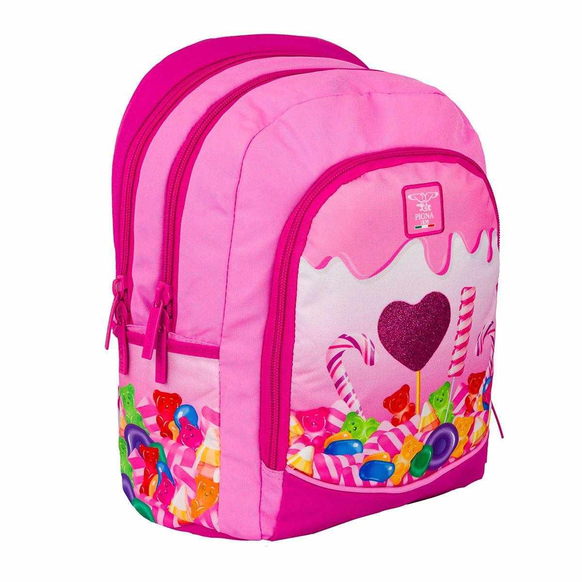 Pigna - zaino scuola caramele