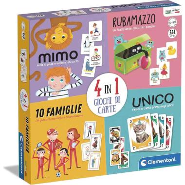 4 in 1 giochi di carte