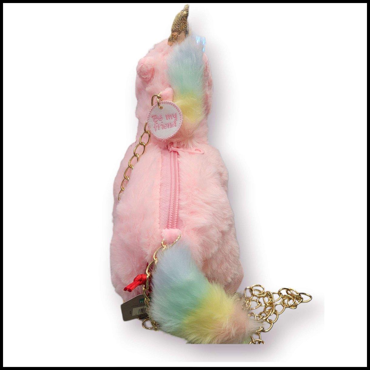 Tracollina peluche unicorn perletti toys