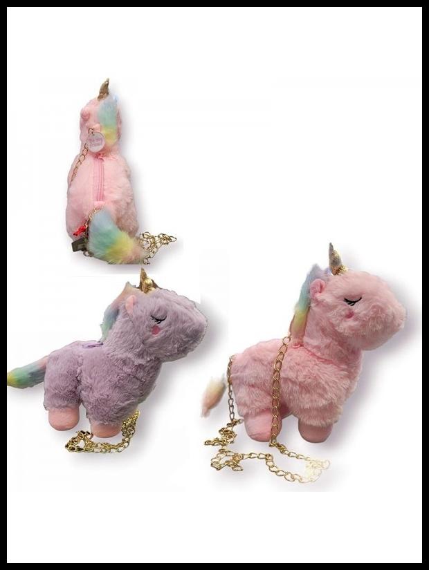 Tracollina peluche unicorn perletti toys
