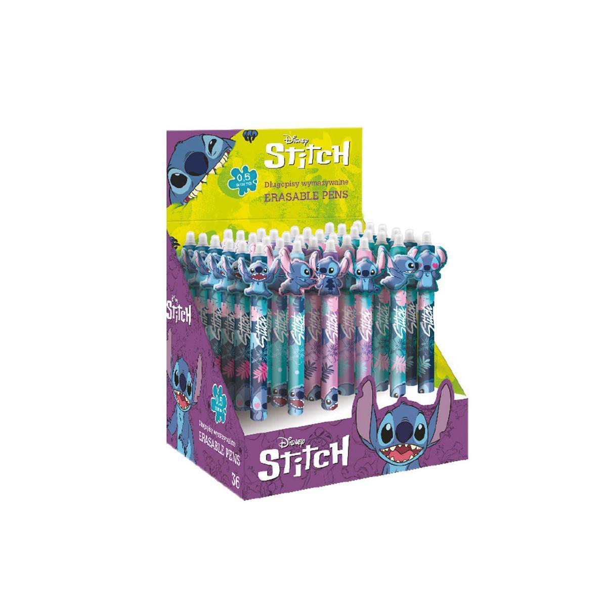 Penna cancellabile stitch - inchiostro blu - 0,5 mm