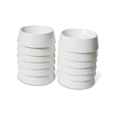 Dom - ciotole plastica Ø 6 cm - 10 pz