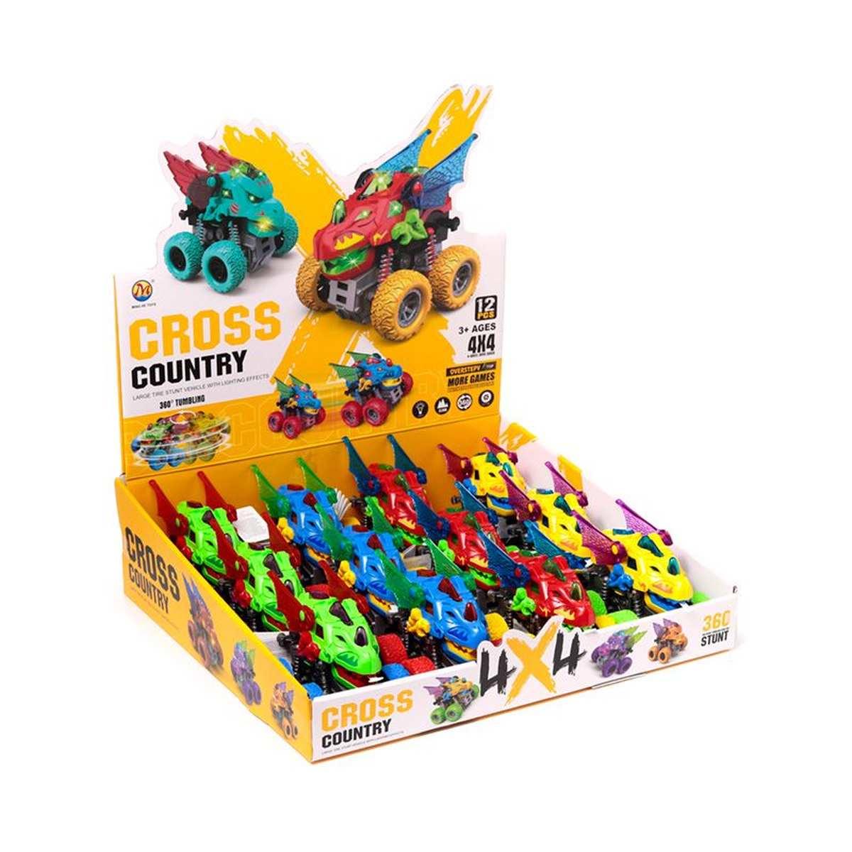 Fuoristrada ad inerzia con led - drago