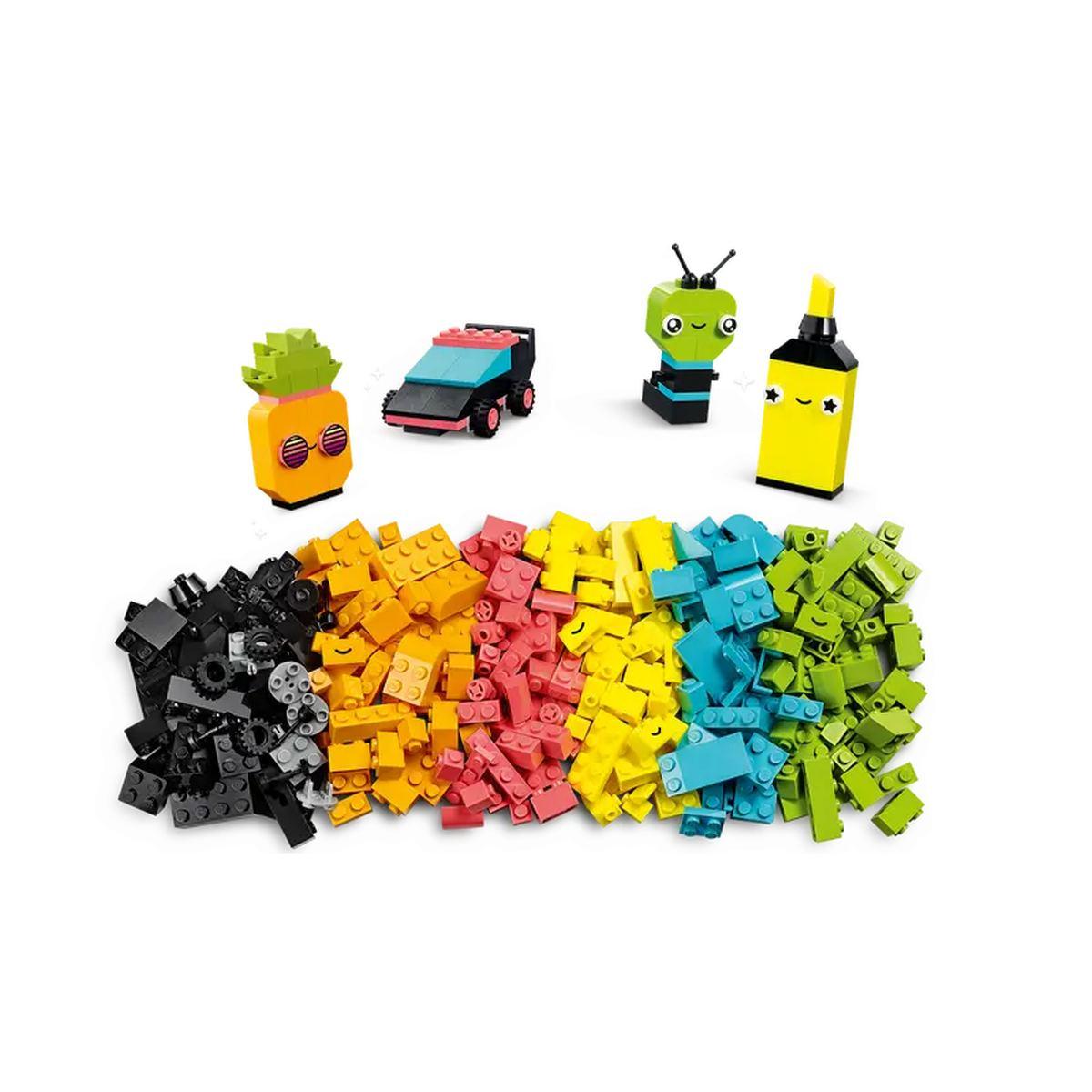 Lego 11027 - classic - divertimento creativo neon