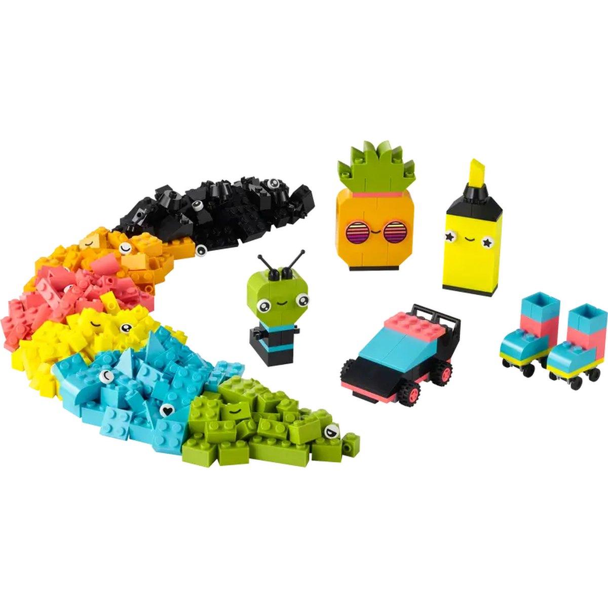 Lego 11027 - classic - divertimento creativo neon