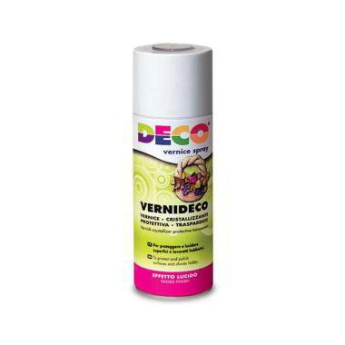 Vernice spray effetto lucido vernideco - bomboletta 400 ml
