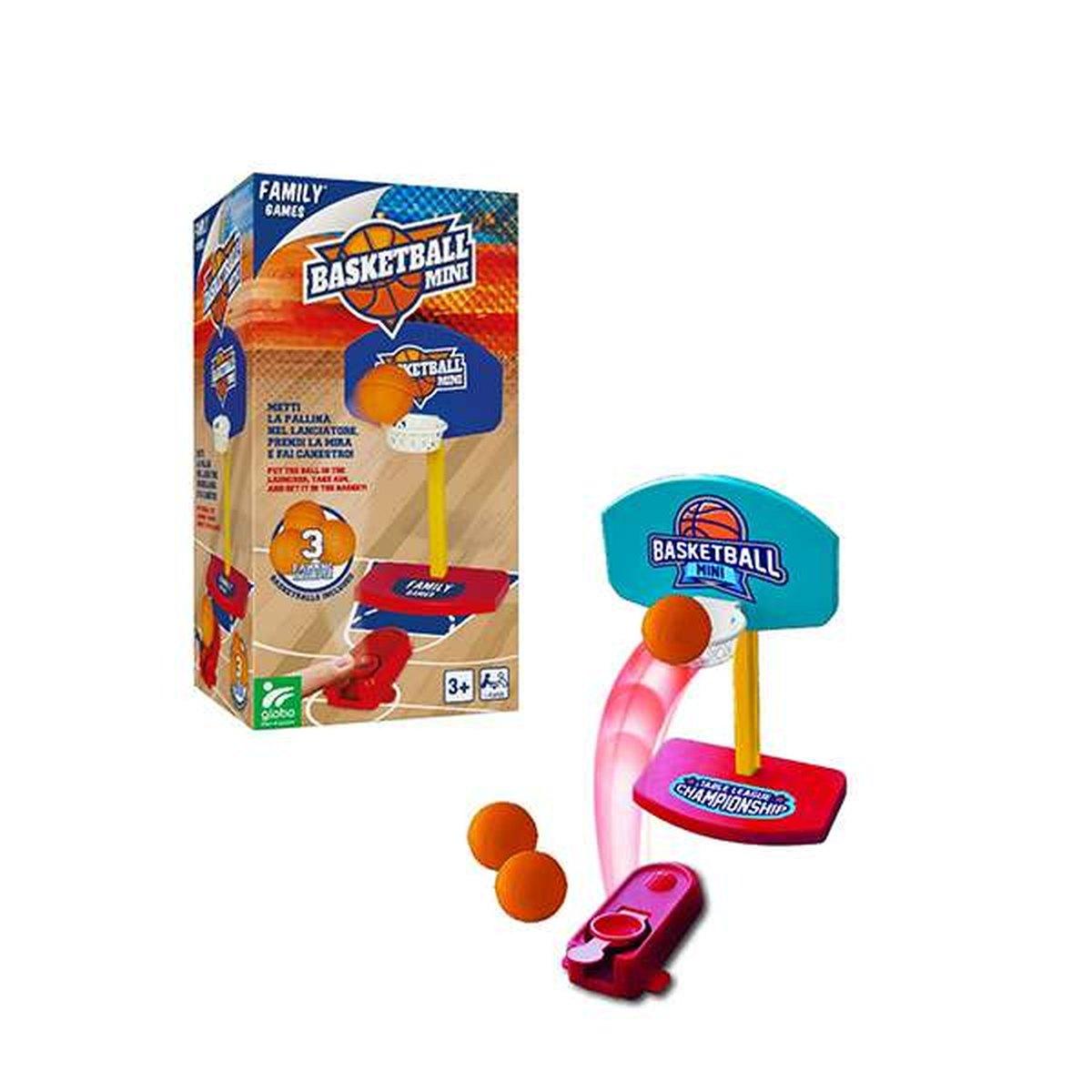 Basket gioco con tre palline