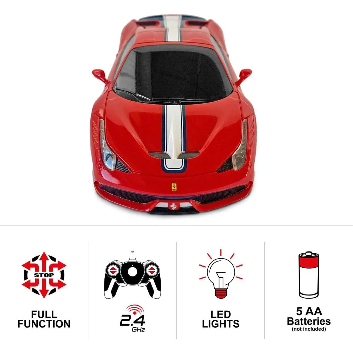 Ferrari 458 speciale scala 1:24 radiocomandata mondo motors