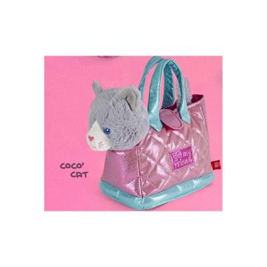 Mini bag con peluche cocÒ cat perletti toys