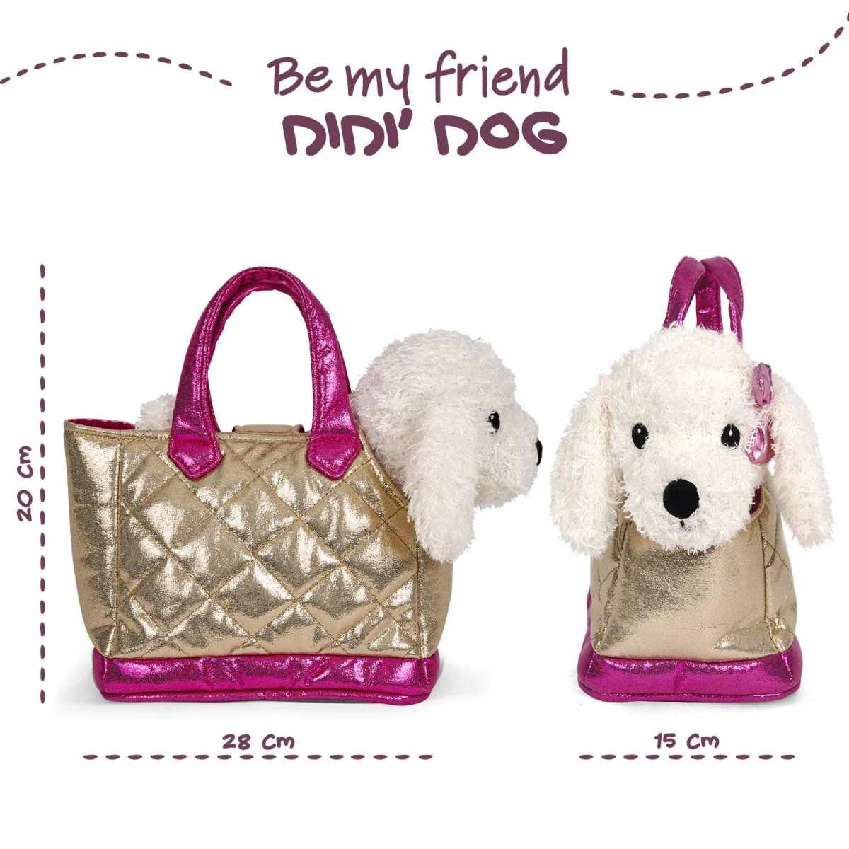 Mini bag con peluche didÌ dog perletti toys