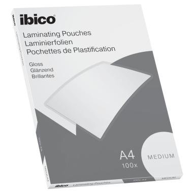 Ibico basics pouches medium - a4 - 100 micron - 100 pz