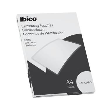 Ibico basics pouches standard - a4 - 125 micron - 100 pz