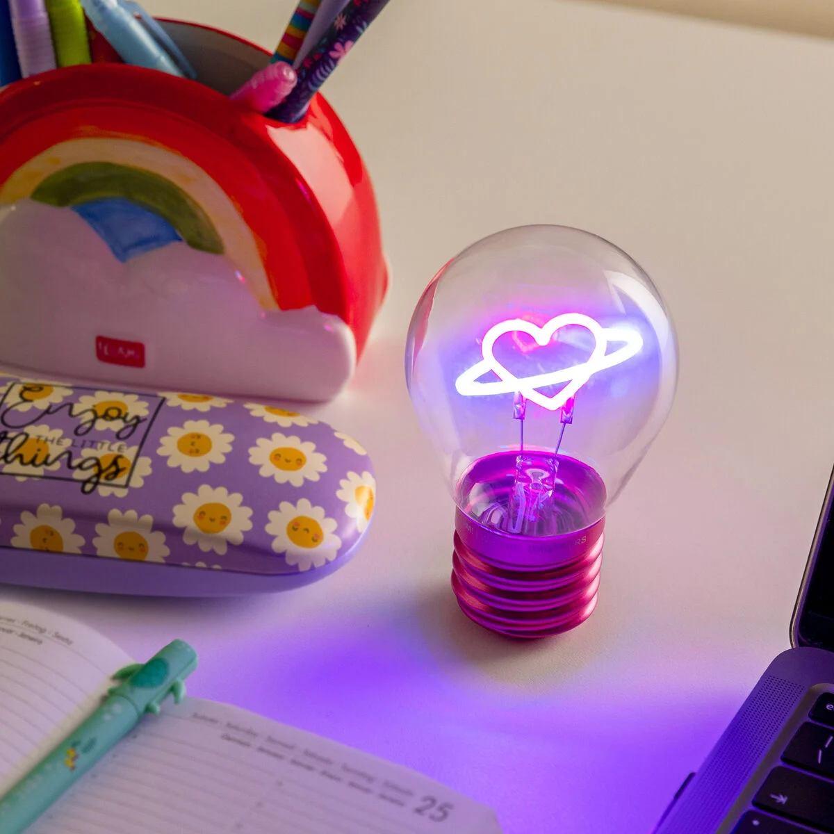 Lampada da tavolo a forma di lampadina - bulb fiction - planet heart