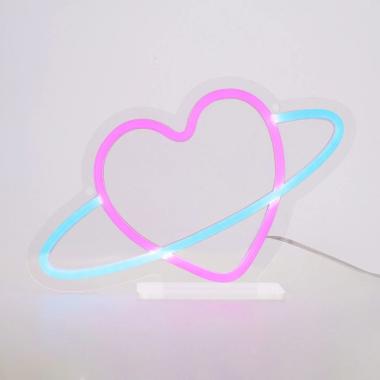 Insegna luminosa led a effetto neon - it's a sign - planet heart