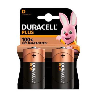 Pile duracell torcia bl.2 plus power