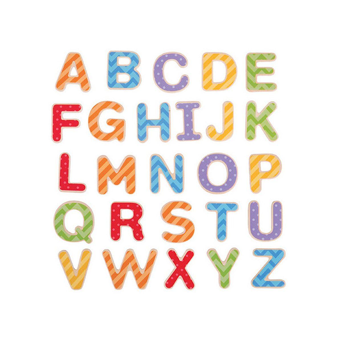 Lettere maiuscole magnetiche - 49 pezzi