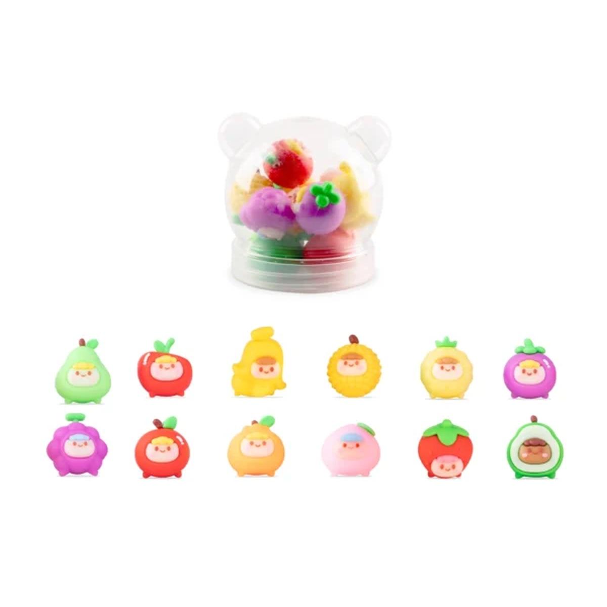 Gommine in barattolo 12 pz