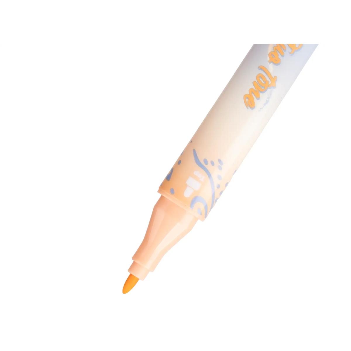 Set 6 evidenziatori doppia punta  duotone