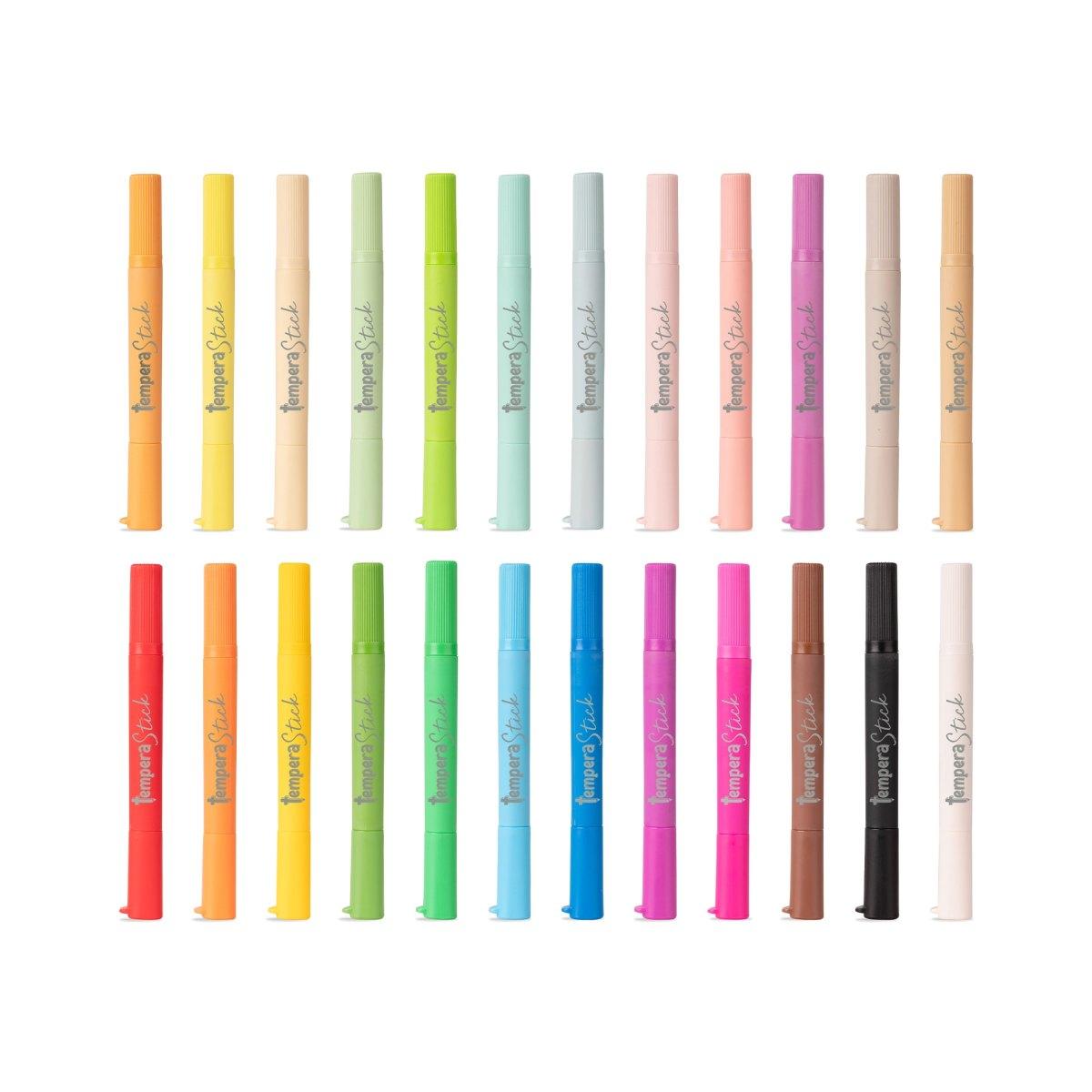 Tempera stick rainbow 24 colori