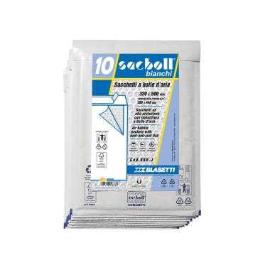 Blasetti sacboll 889/k bianco - sacchetto a bolle