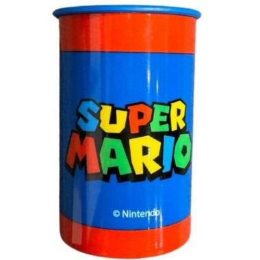 Fcp - temperamatite due fori in metallo super mario