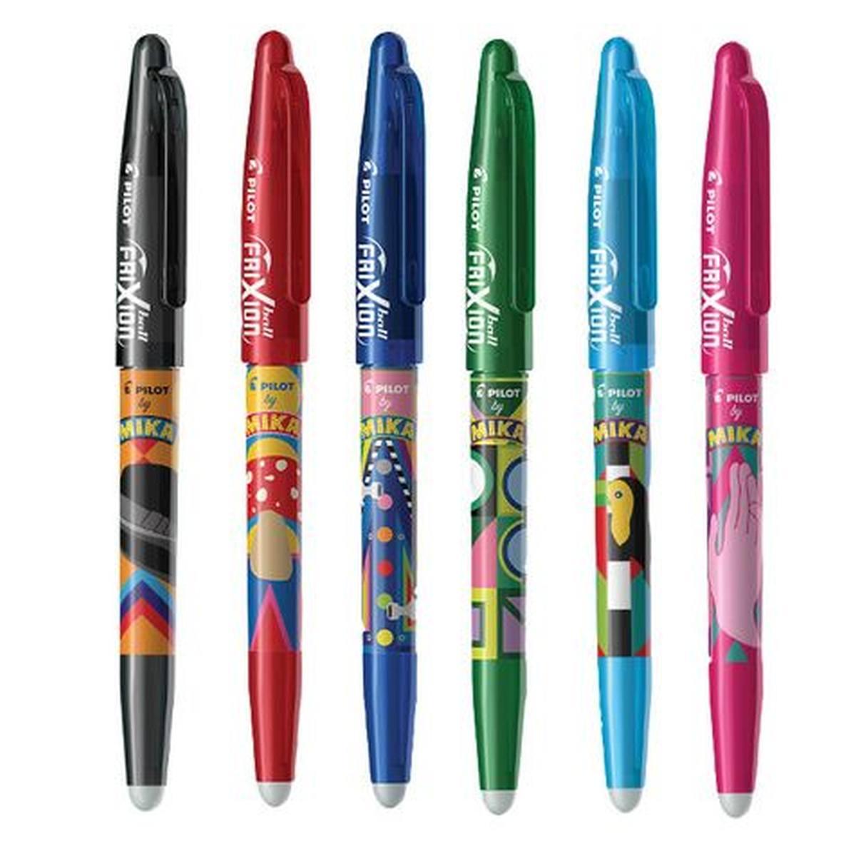 Penna cancellabile pilot frixion ball limited edition mika 0,7mm