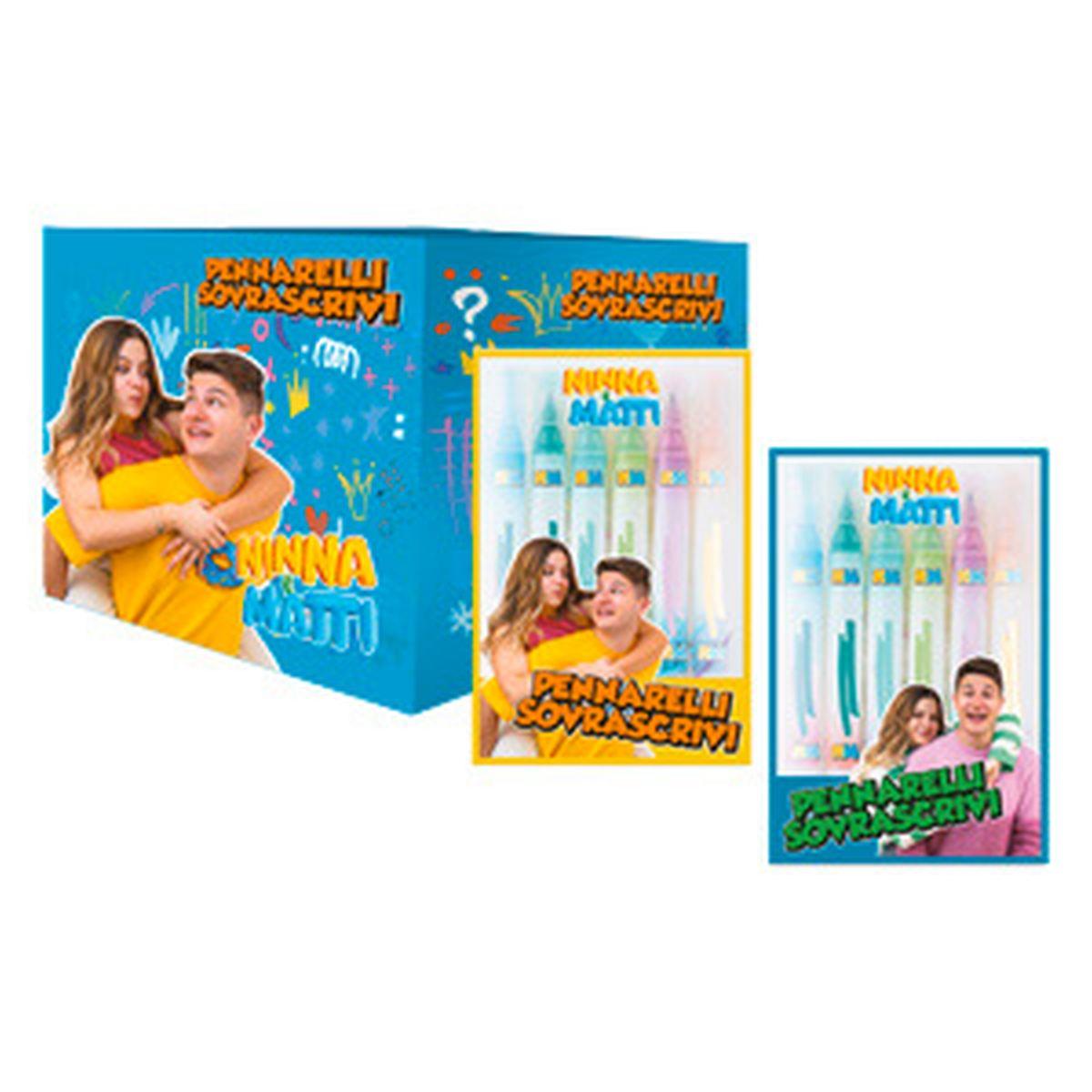 Ninna e matti pennareli sovrascrivi - 6 pz