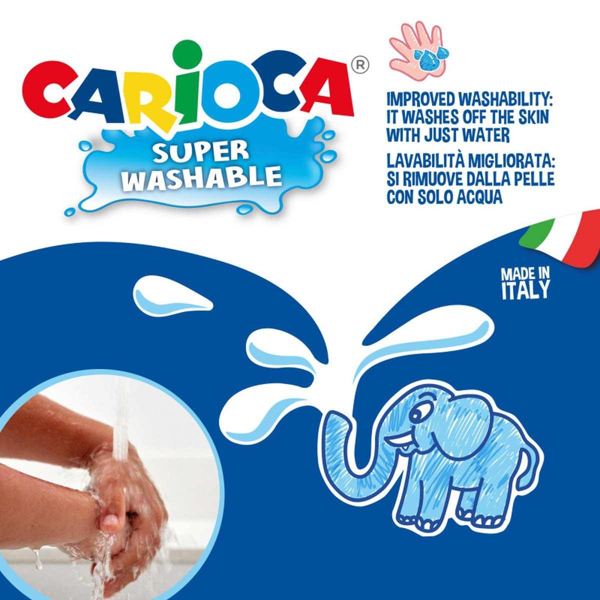 Carioca pennarelli punta fine joy - 12 pz