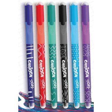 Carioca penne cancellabili oops con cappuccio