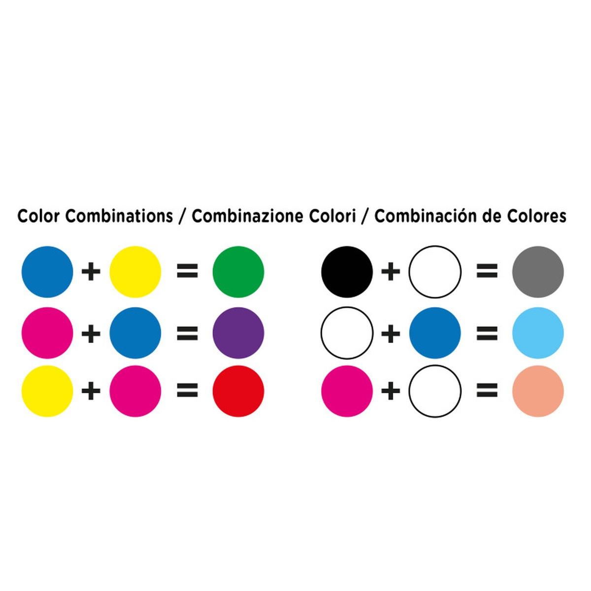 Carioca tempera in tubetti 10 ml - 7 pz