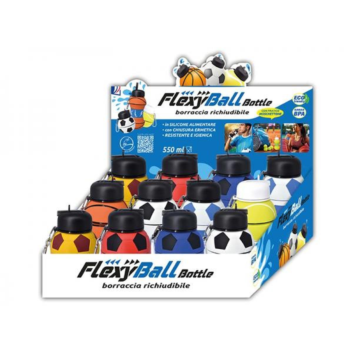 Flex ball bottle - borraccia richiudibile