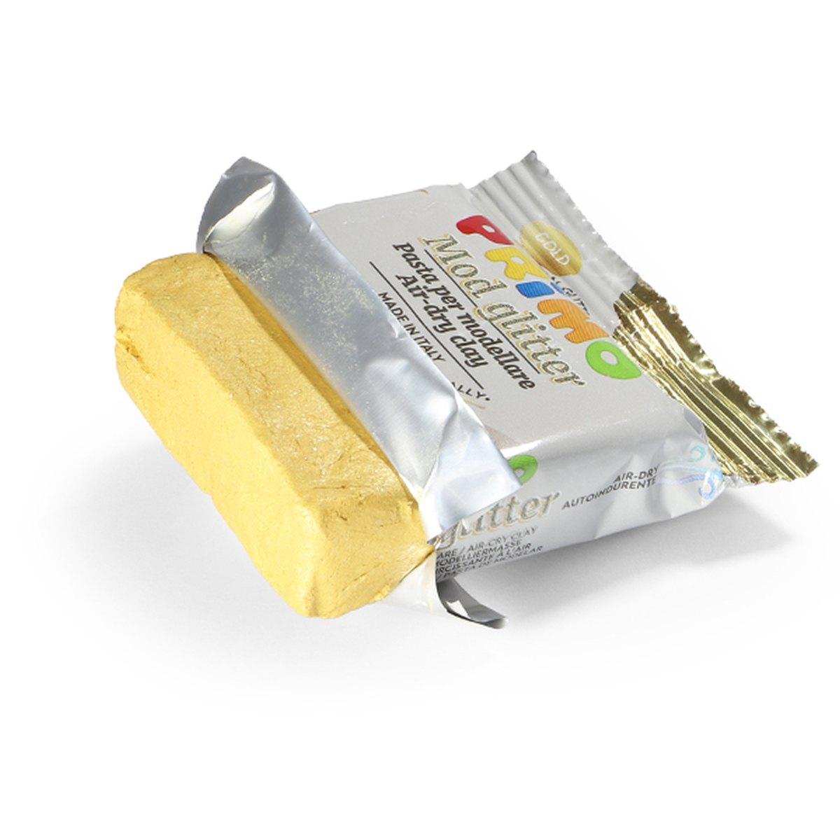 Primo mod glitter paste per modellare air-dry clay - 250 gr