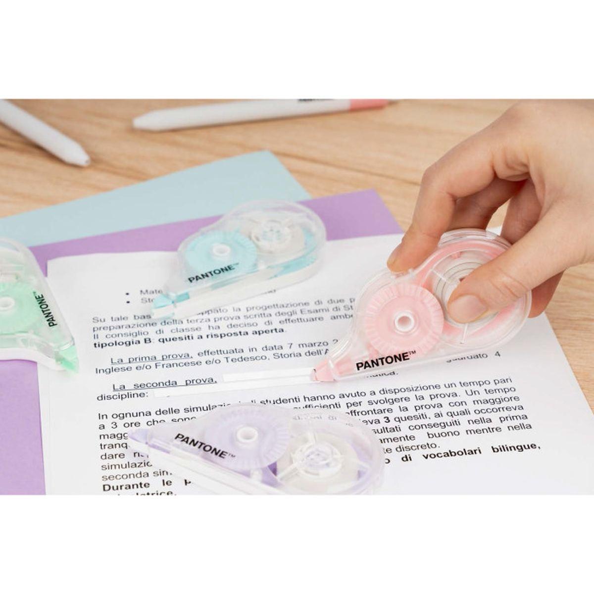 Pantone correttore a nastro 10m