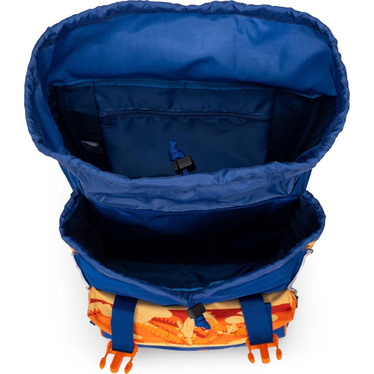 Zaino estensibile dragon ball blu/arancione
